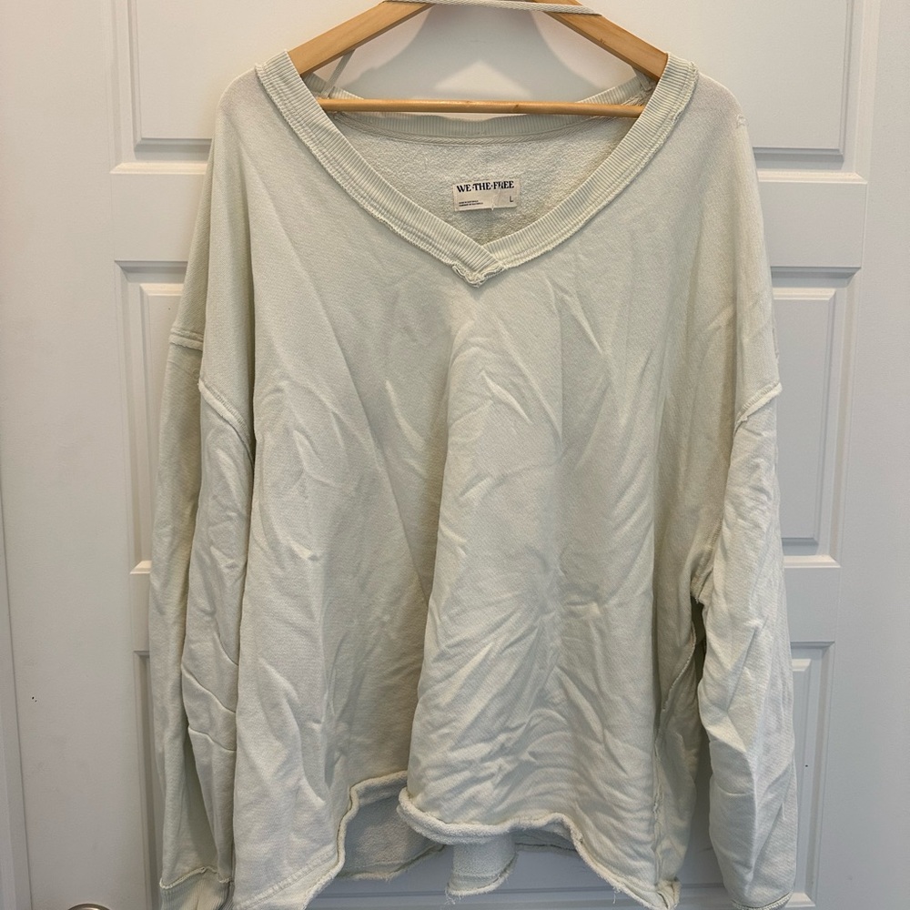We The Free Venice V-Neck Sweatshirt - Picture 3 of 5